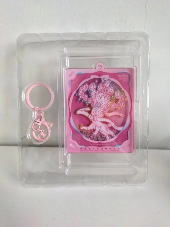 Eeveelution Glitter-Sand Card Display Pendant – [Normal] [Jolteon] (Pendant Only)