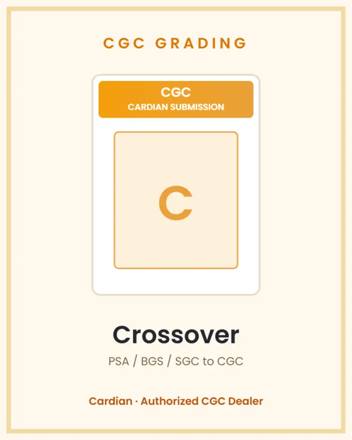 CGC Crossover CGC Crossover - Cardian authorized CGC dealer Singapore