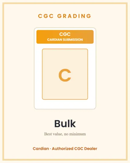 CGC Grading Bulk CGC Grading Bulk - Cardian authorized CGC dealer Singapore