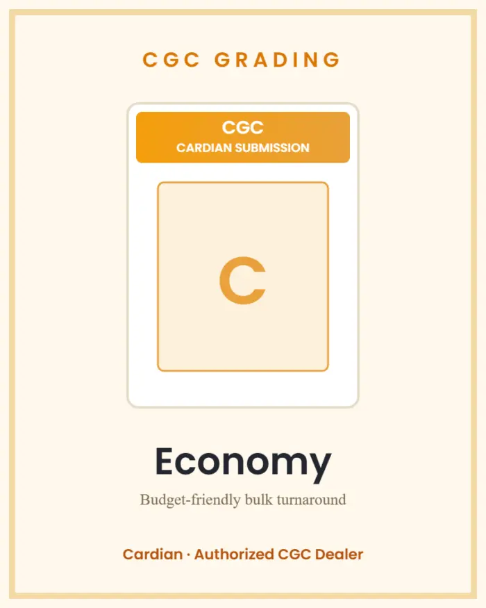 CGC Grading Economy CGC Grading Economy - Cardian authorized CGC dealer Singapore