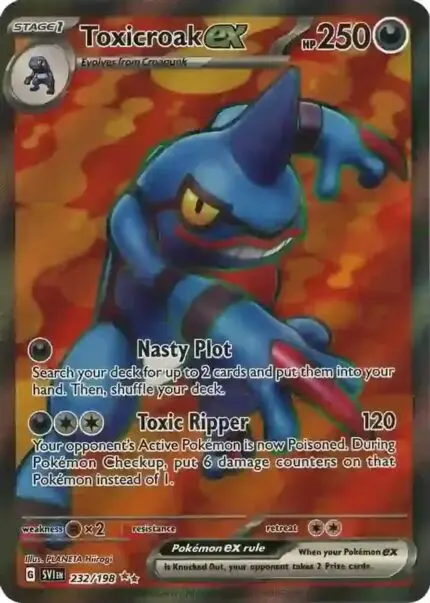 SVI #232 Toxicroak ex UR - buy in Singapore | Cardian