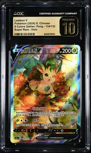 TN_CAR6020070-020_OBV.jpg CGC Pristine 10 Leafeon V SR CS4A #134 Nine Colors Gathering Set A - buy in Singapore | Cardian