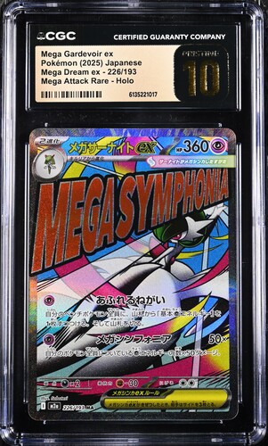 slab_22 CGC Pristine 10 Mega Gardevoir ex MA M2A #226 Mega Dream ex - buy in Singapore | Cardian